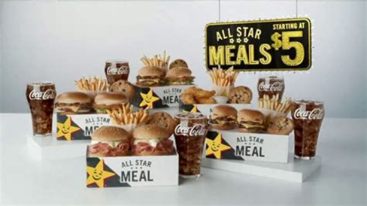 How much are Hardees All Star meals?