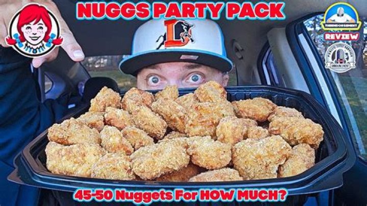 How much are Wendy’s 50 nuggets?