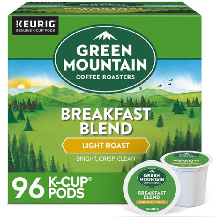 How much caffeine is in Green Mountain K-cup?