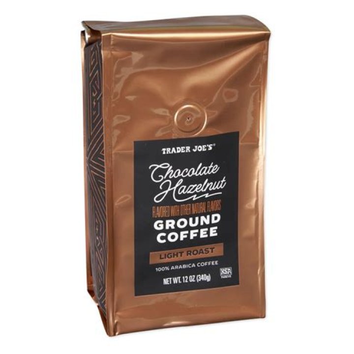 How much caffeine is in Trader Joe’s light roast?