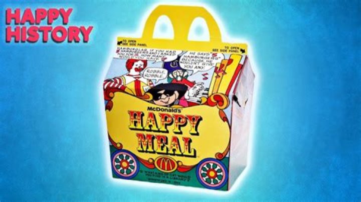 How much did the first Happy Meal cost?