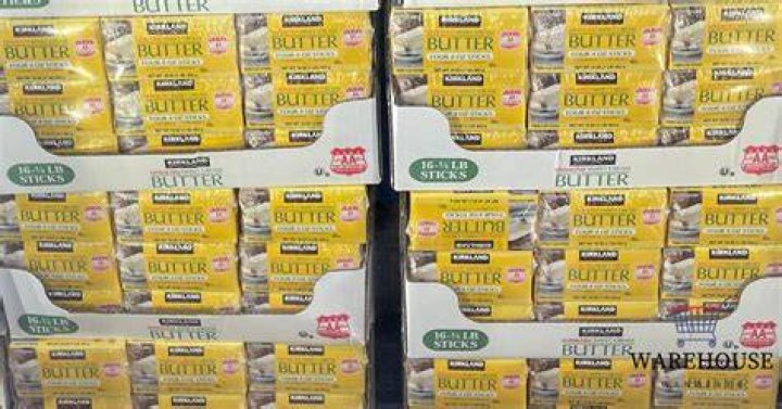 How much does 1kg of butter cost?