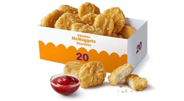 How much does 20 chicken nuggets cost at McDonald’s?