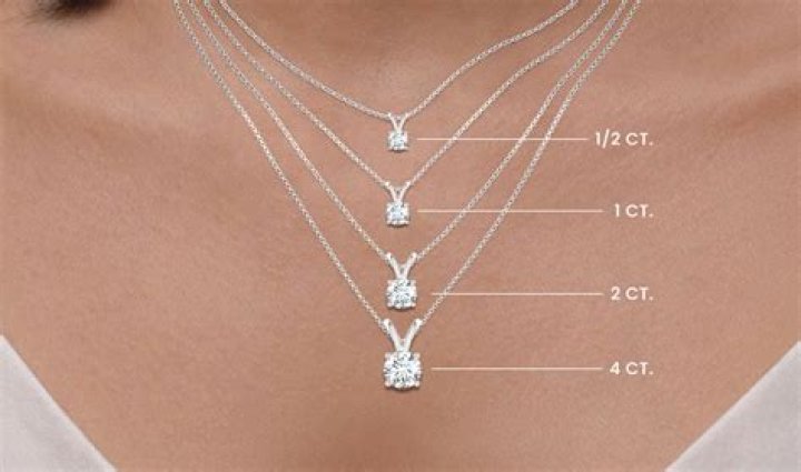 How much does a 1 carat diamond necklace cost?