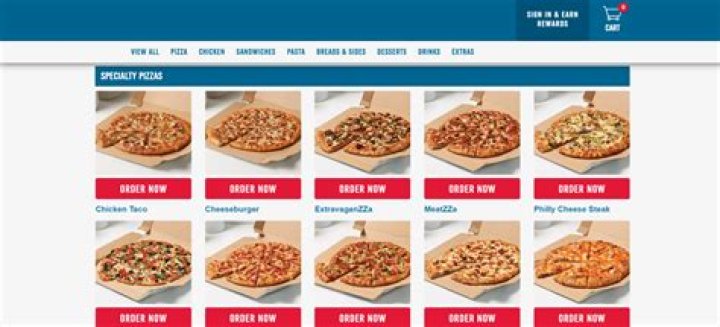 How much does a Domino’s pizza cost?