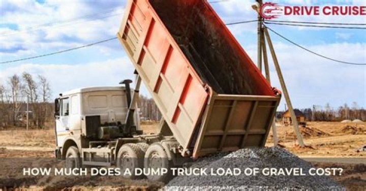 How much does a dump truck load of gravel cost?