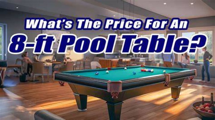 How much does a professional pool table cost?