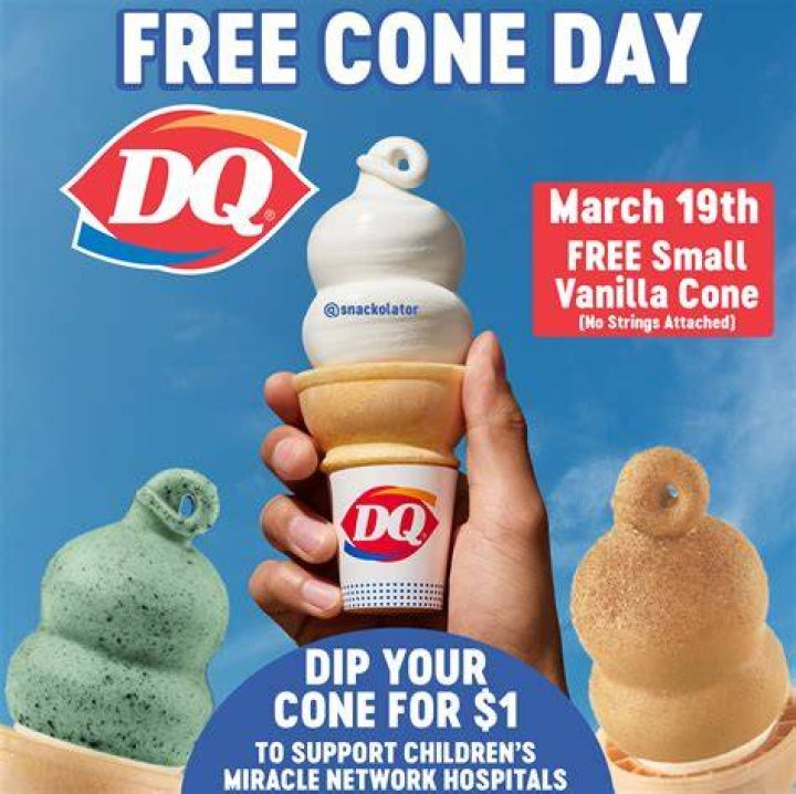 How much does a vanilla cone cost at Dairy Queen?