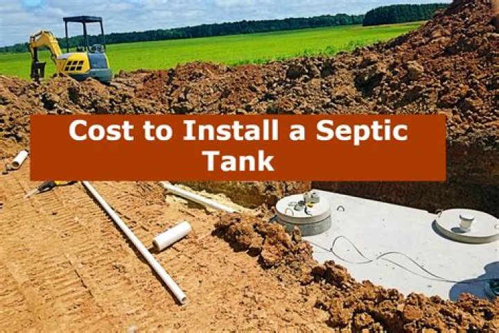 How much does it cost to install a 1000 gallon septic tank?
