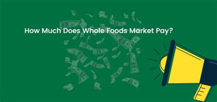How much does Whole Foods pay in New Jersey?