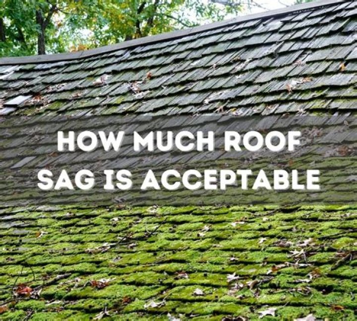 How much floor sag is acceptable?