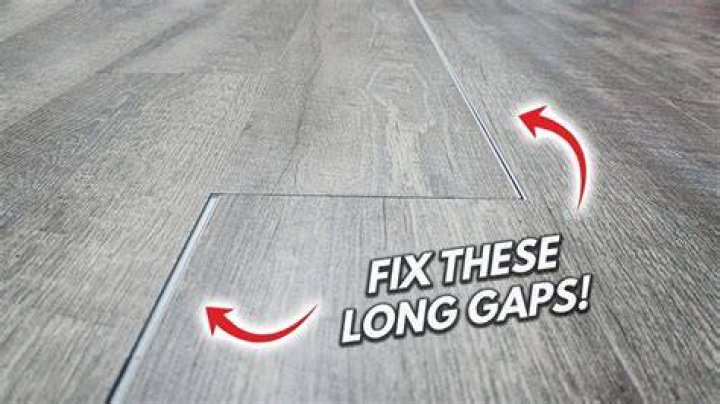 How much gap do you need for vinyl plank flooring?