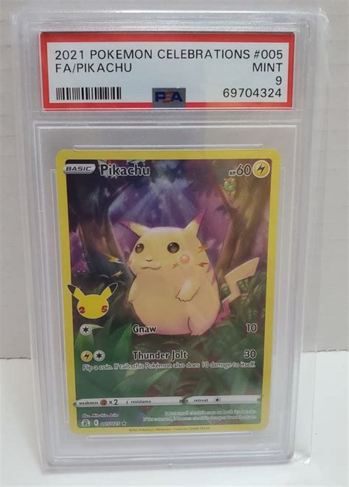 How much is 25th anniversary Pikachu worth?