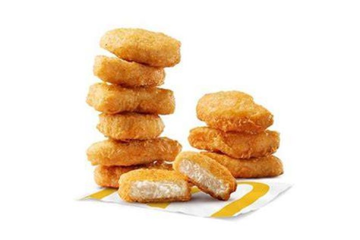 How much is a 10-piece Mcnugget meal large?