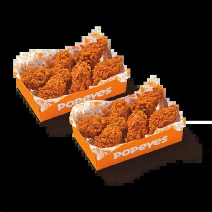 How much is a 12 piece at Popeyes?