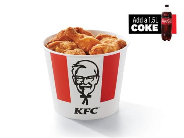 How much is a 15 piece bucket at KFC?