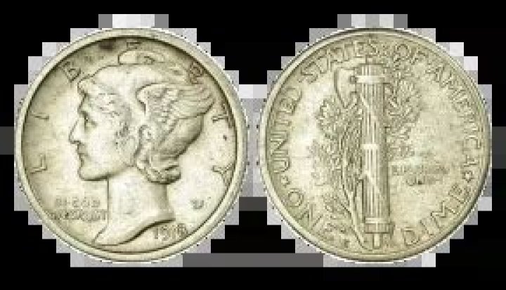How much is a 1918 Mercury dime worth?