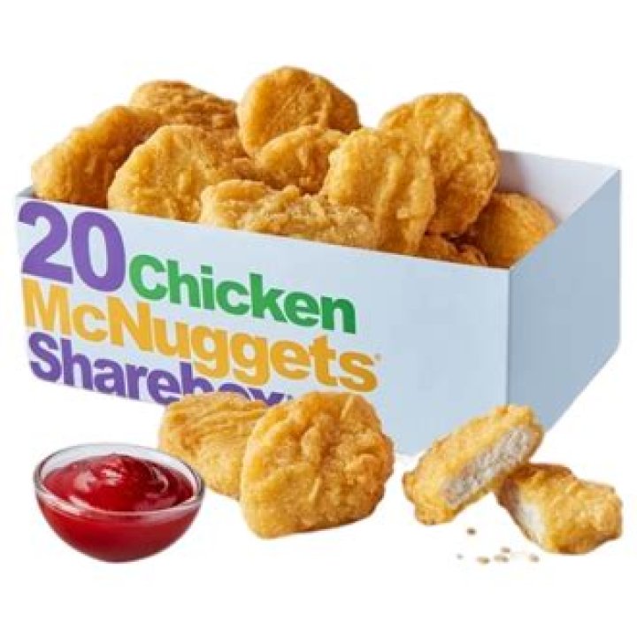 How much is a 20 piece Mcnugget meal UK?