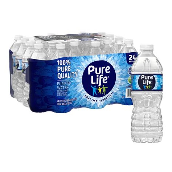 How much is a 24 pack of bottled water?