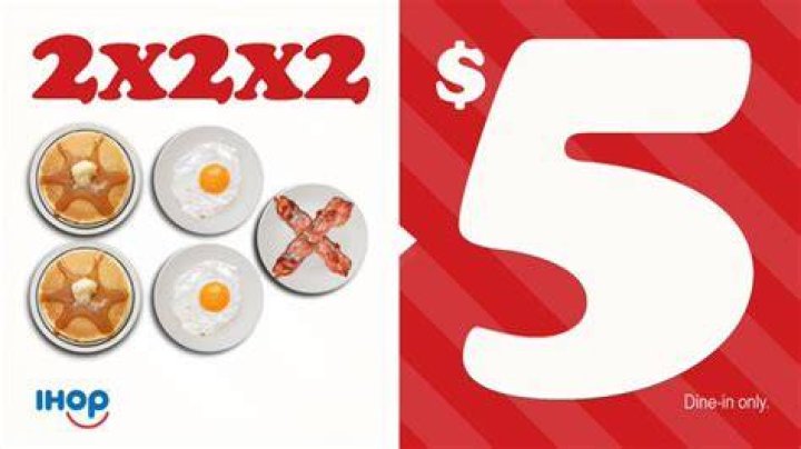 How much is a 2x2x2 at IHOP?