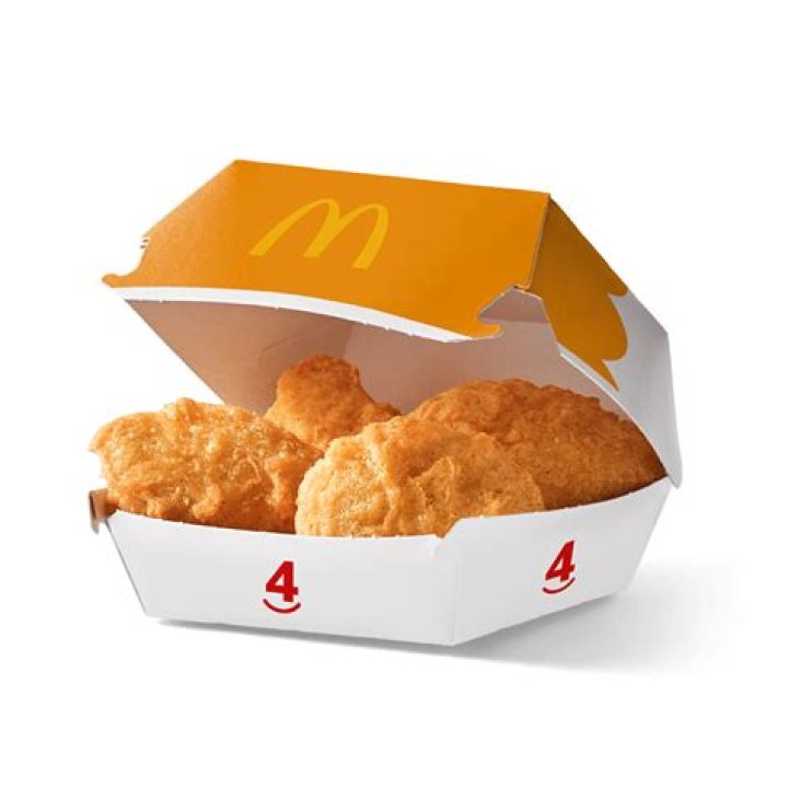 How much is a 4 piece nugget at McDonald’s?