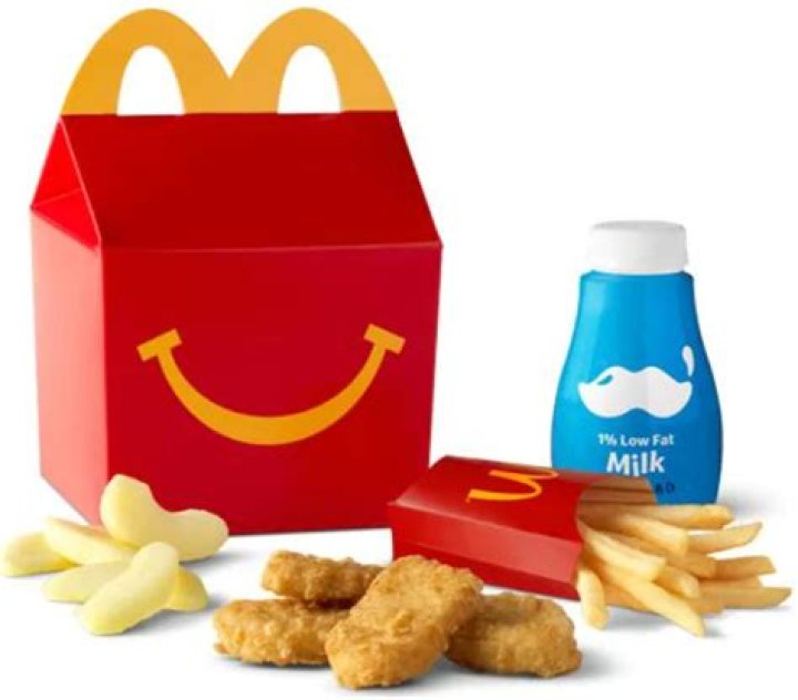 How much is a 6 piece Happy Meal?