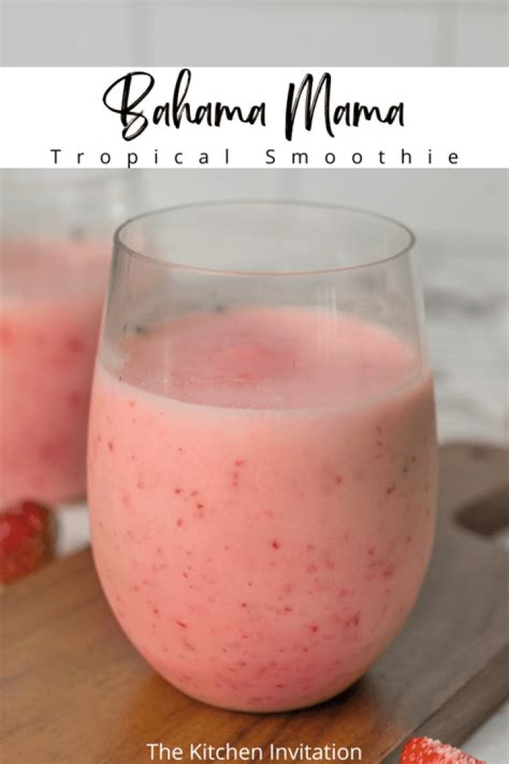 How much is a Bahama Mama at Tropical Smoothie?