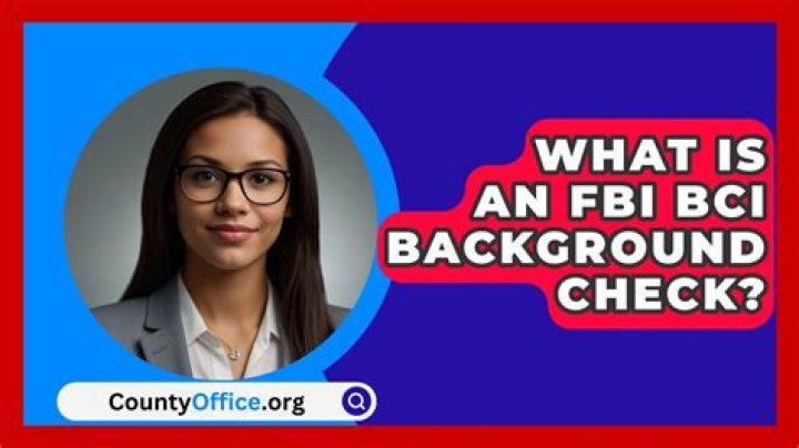How much is a BCI background check?
