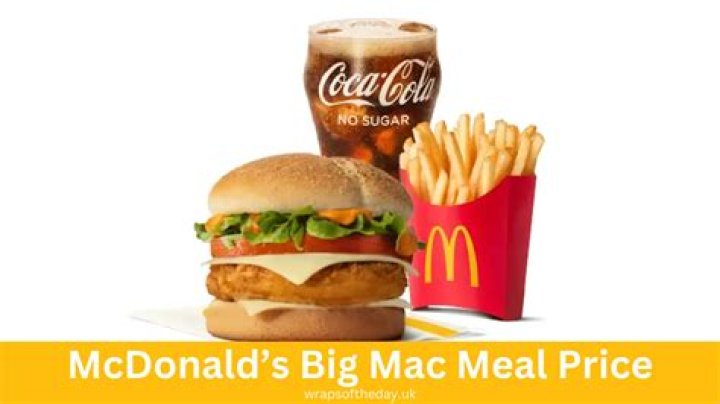 How much is a Big Mac meal at Mcdonald’s?