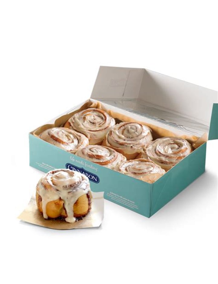 How much is a box of 6 Cinnabon?