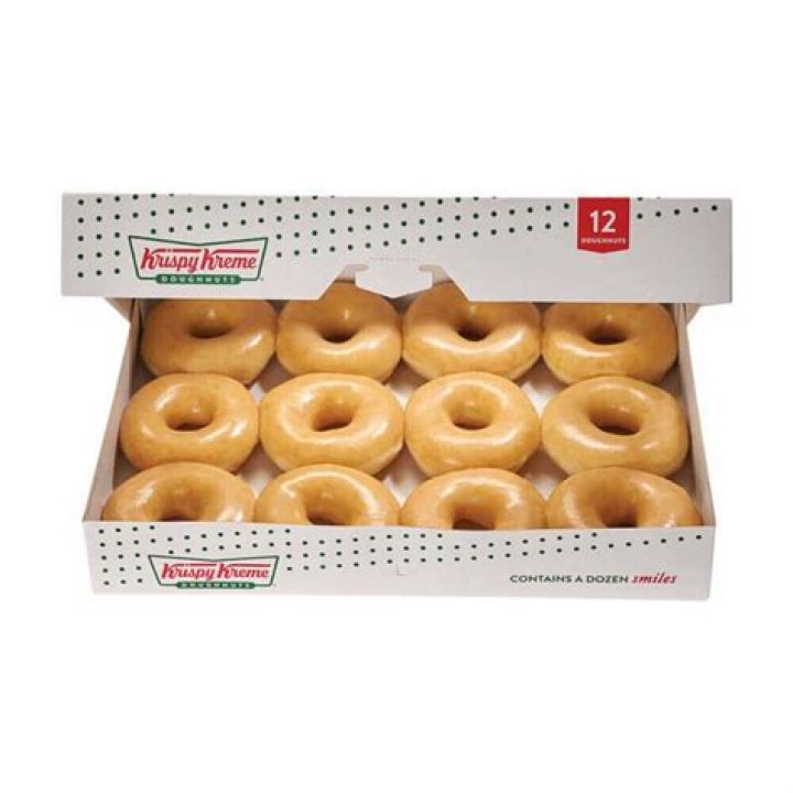How much is a dozen donuts at Krispy Kreme 2021?
