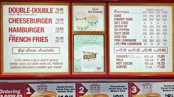 How much is a Flying Dutchman at In N Out?