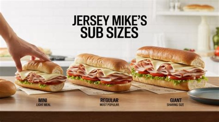 How much is a giant sub at Jersey Mike?
