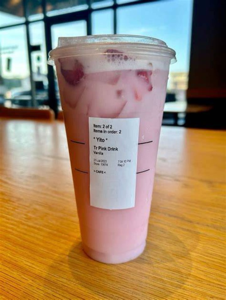 How much is a grande pink drink?