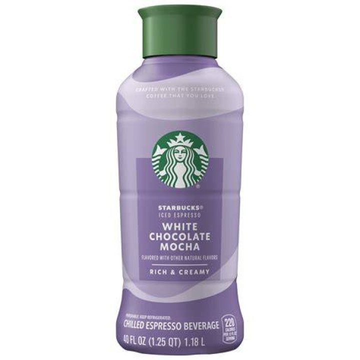 How much is a grande white mocha at Starbucks?