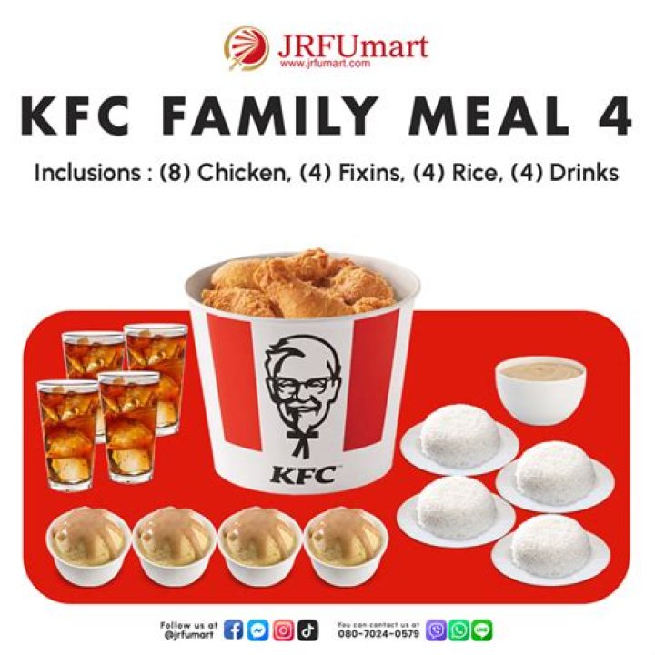 How much is a KFC family meal?