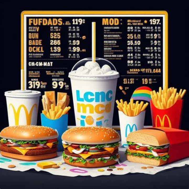 How much is a McDonald Burger in South Africa?