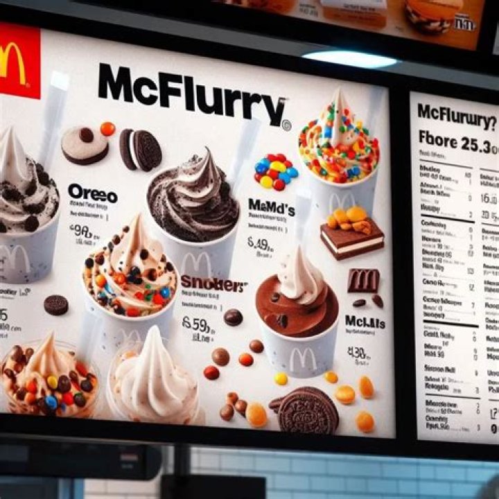 How much is a McFlurry in UAE?