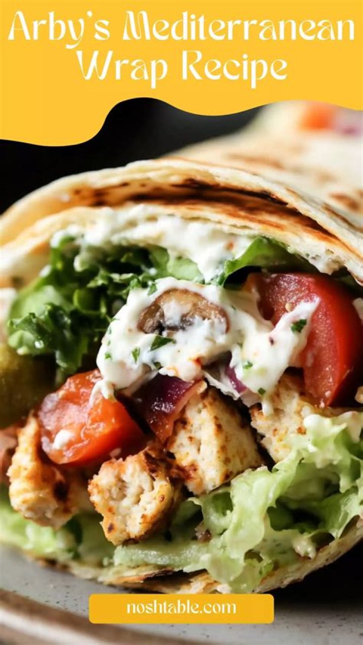 How much is a Mediterranean wrap at Arby’s?