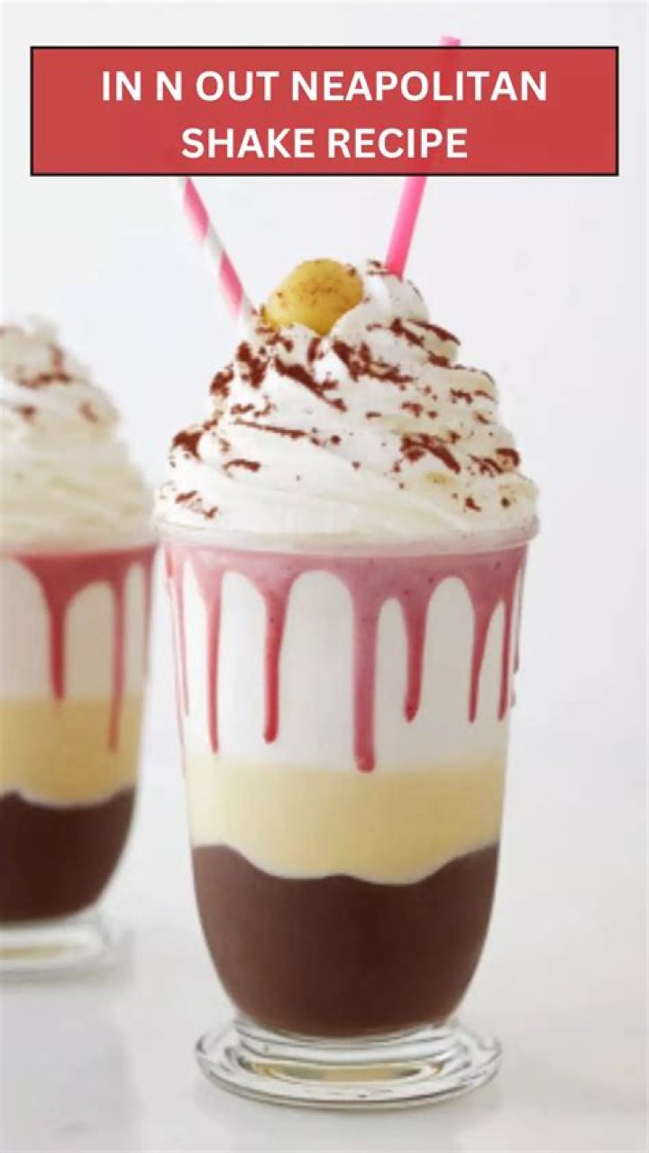 How much is a Neapolitan shake at In-N-Out?