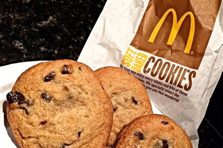 How much is a pack of McDonald’s cookies?