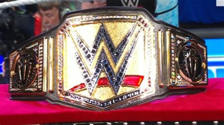 How much is a real WWE belt worth?
