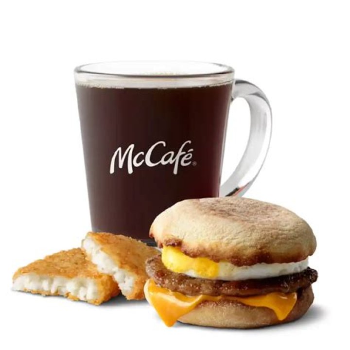 How much is a sausage and egg McMuffin meal?