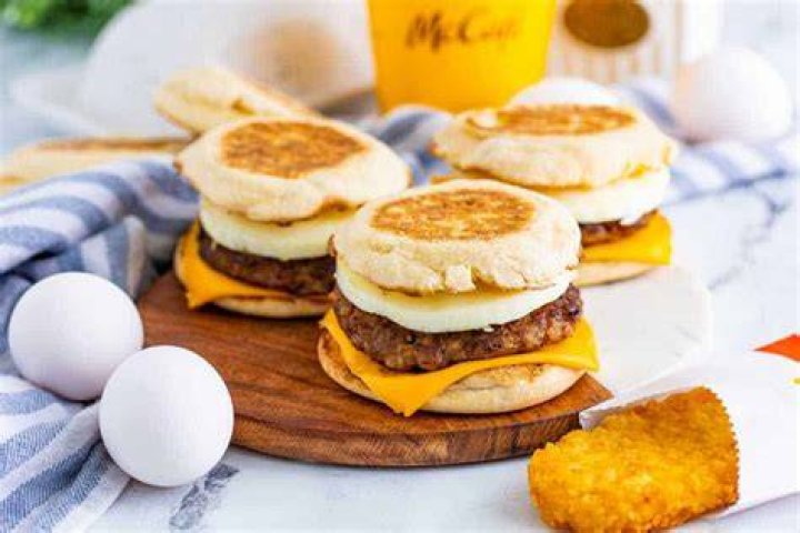 How much is a sausage and egg McMuffin?