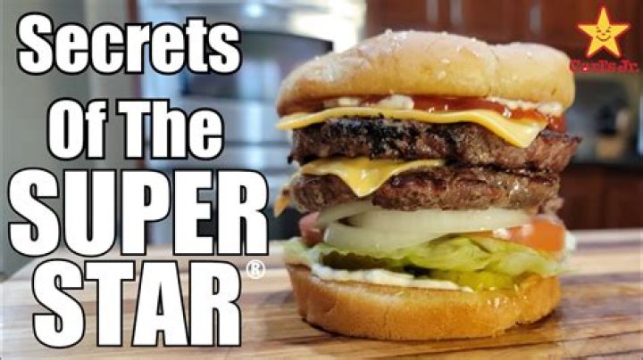How much is a super star at Carl’s Jr?