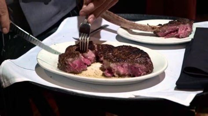 How much is a tomahawk steak at Ruth Chris?
