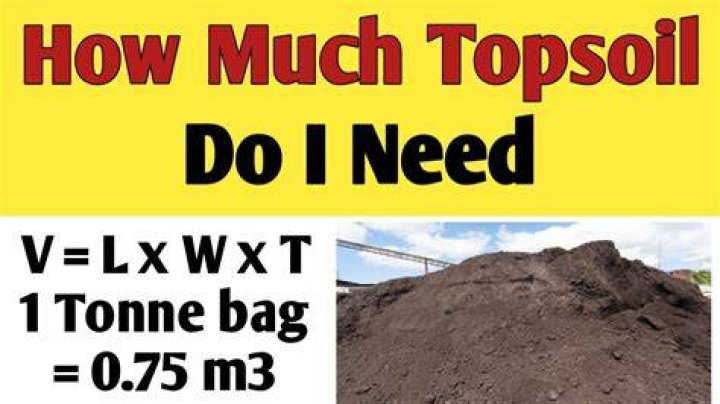 How much is a ton of topsoil?