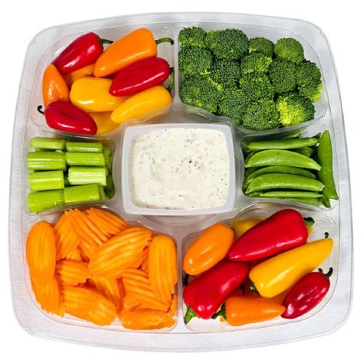 How much is a vegetable platter at Costco?