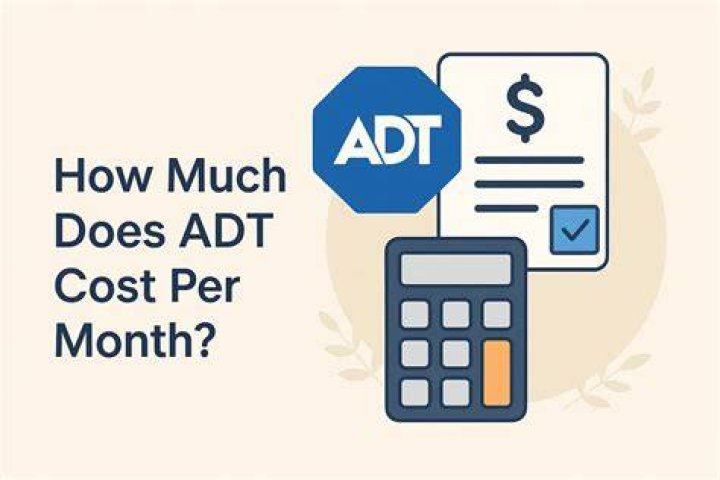 How much is ADT per month?