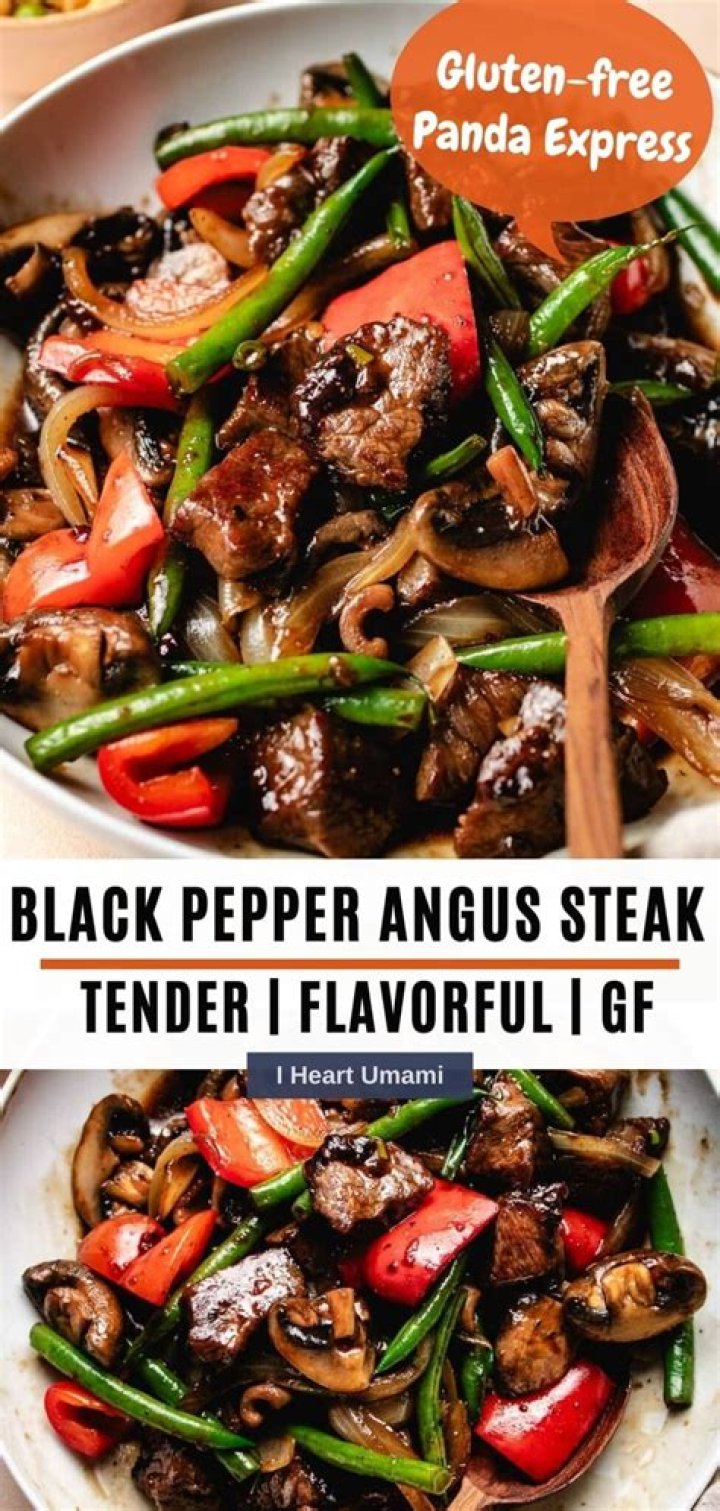How much is black pepper Angus at Panda Express?